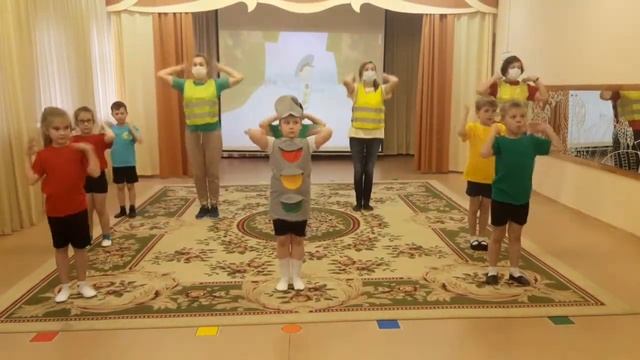 флешмоб по ПДД в детском саду (муз.рук. М.В. Зорина) смотреть онлайн
