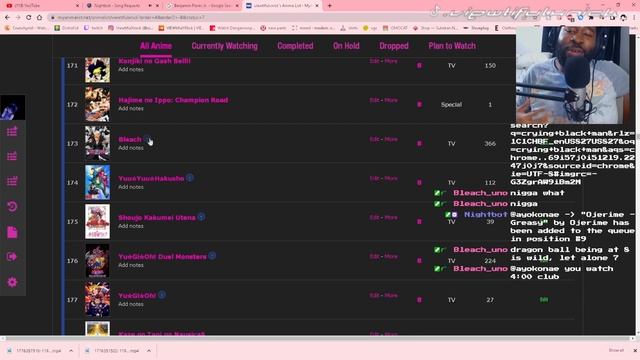 We Reacted To My Anime List (might Get Cancelled)