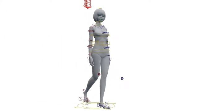 [Blender] Bruna Hartmann 2.0, Rigged смотреть онлайн