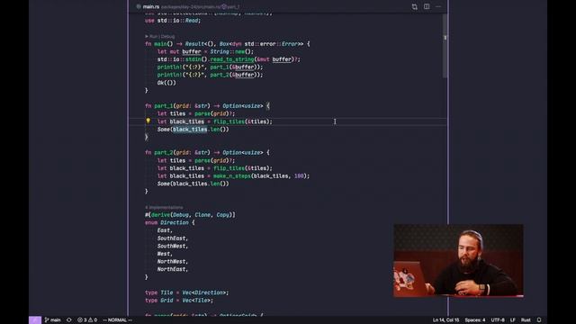 Advent of Code 2020: разбор задачи №24 от Ромы Неволина смотреть онлайн