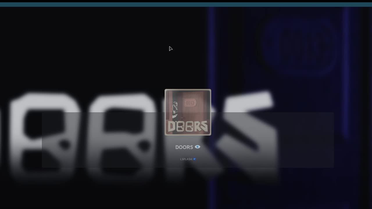 Снова играем в Doors с панелью