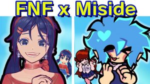 Friday Night Funkin' x MiSide | BF VS GF - Biside V1 | All Songs (A Cute Horror FNF Mod)