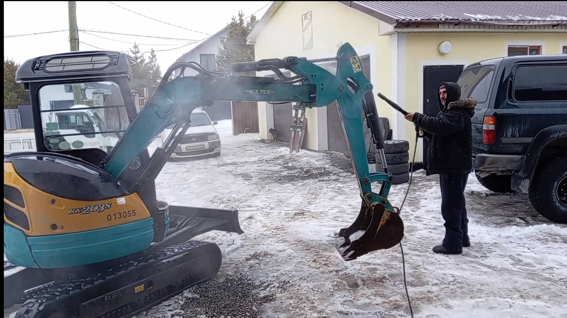 К бою готов. Сделал ТО Kubota Rx 203s, не без сюрпризов....