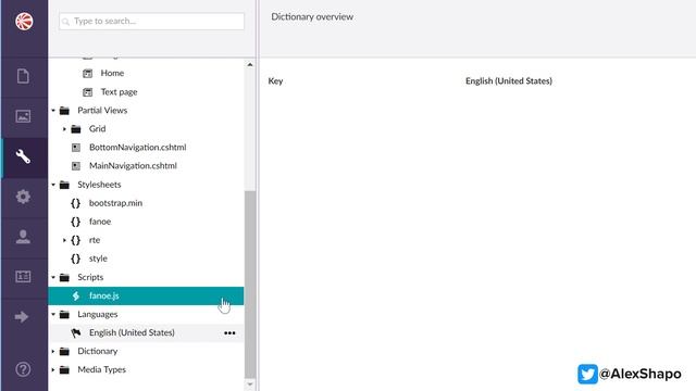 Umbraco Admin UI (Umbraco Tutorial Episode 3)