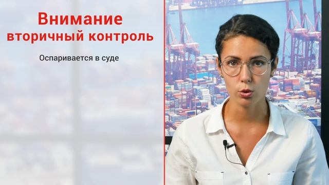 Доказательство стоимости при вторичном контроле смотреть онлайн