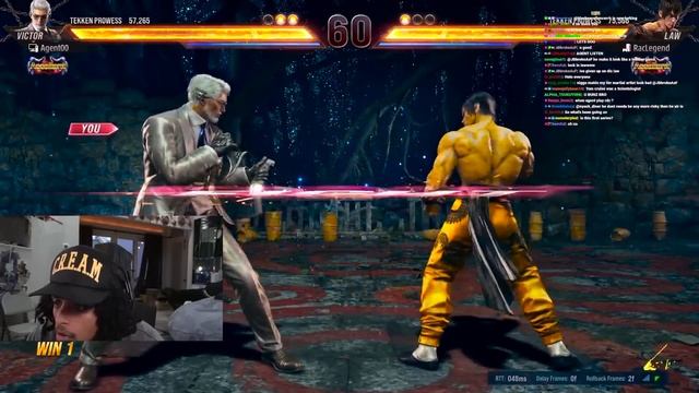 Agent 00 Plays Tekken 8: Is He Getting Coached By The Best Victor Player King Jae? смотреть онлайн