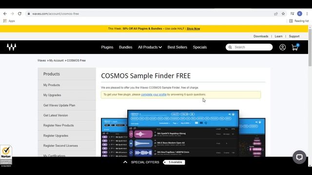 Waves COSMOS Sample Finder | Free Download | Wave Plugin | Best FREE Plugin of 2022 | In The Beat смотреть онлайн