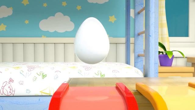 Мультик Малышка Акула - футбольные мячи!раскрашиваем пожарную машину! Детские стишки и песенки смотреть онлайн