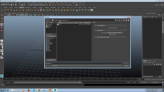 How to set a Maya project and How to open a Maya project. maya Tutorial #egllu смотреть онлайн