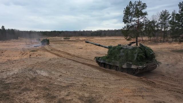 БОЕВЫЕ СТРЕЛЬБЫ. САУ МСТА-С