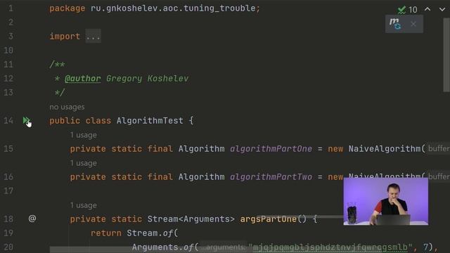 Advent of Code 2022: День 6 — Tuning Trouble, Java смотреть онлайн