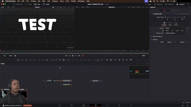 How to EASILY Create 3D Text in DaVinci Resolve смотреть онлайн