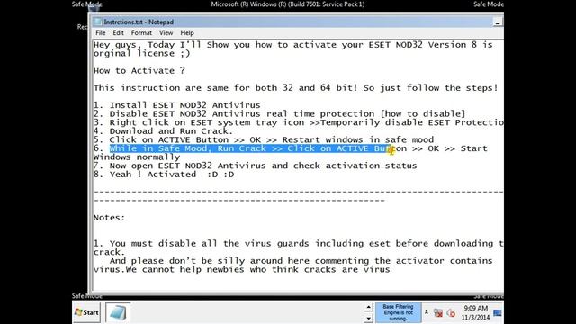How to lifetime activate crack ESET NOD32 ANTIVIRUS Version 8 0 304 0 смотреть онлайн