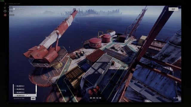 RUST: Oil Rig CCTV