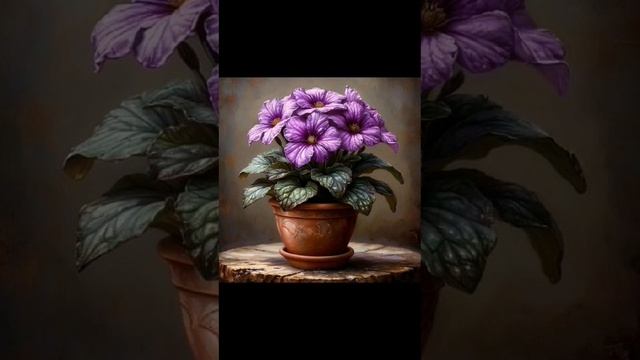 Фиалка, волшебный цветок.#цветы смотреть онлайн
