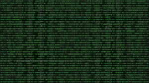 Green Hacker Screen binary code Background Full HD 1 Hour