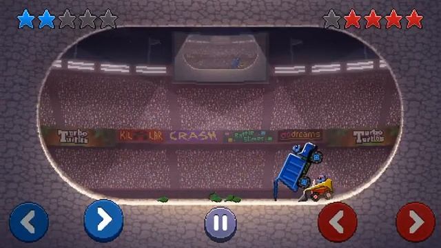 Drive Ahead! Replay: Мусоровоз vs. Мини-экскаватор. смотреть онлайн