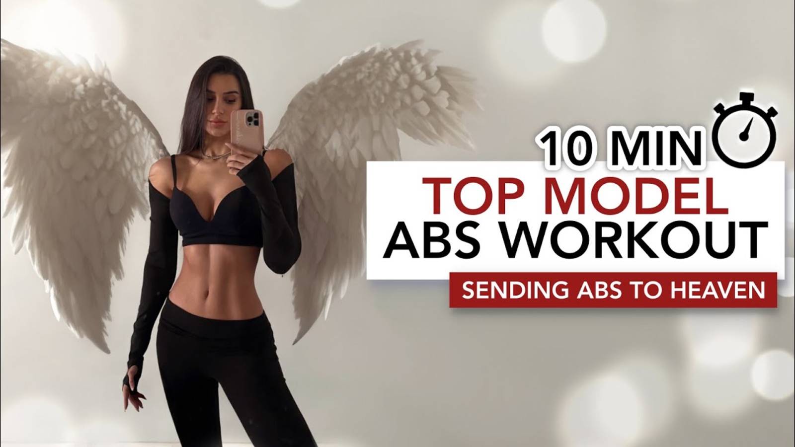 10 MIN TOP MODEL ABS WORKOUT | Очерченный пресс как у модели | Eylem Abaci смотреть онлайн