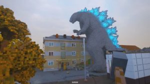 ГОДЗИЛЛА АТАКУЕТ ГОРОДА 🔥😱 Teardown