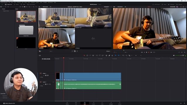 How To Use MULTICAM In Davinci Resolve смотреть онлайн