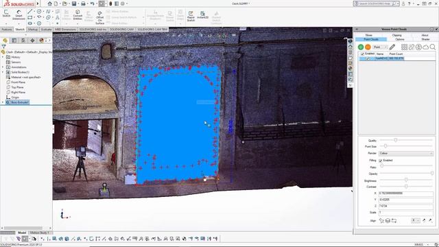 Point Clouds for SolidWorks Professional: Clash Detection смотреть онлайн