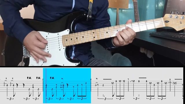 Heavy Blues Crossroad Riffs - Lick #3 - (Guitar Tabs Backing Tracks) by Gil Ramos - How to Play смотреть онлайн