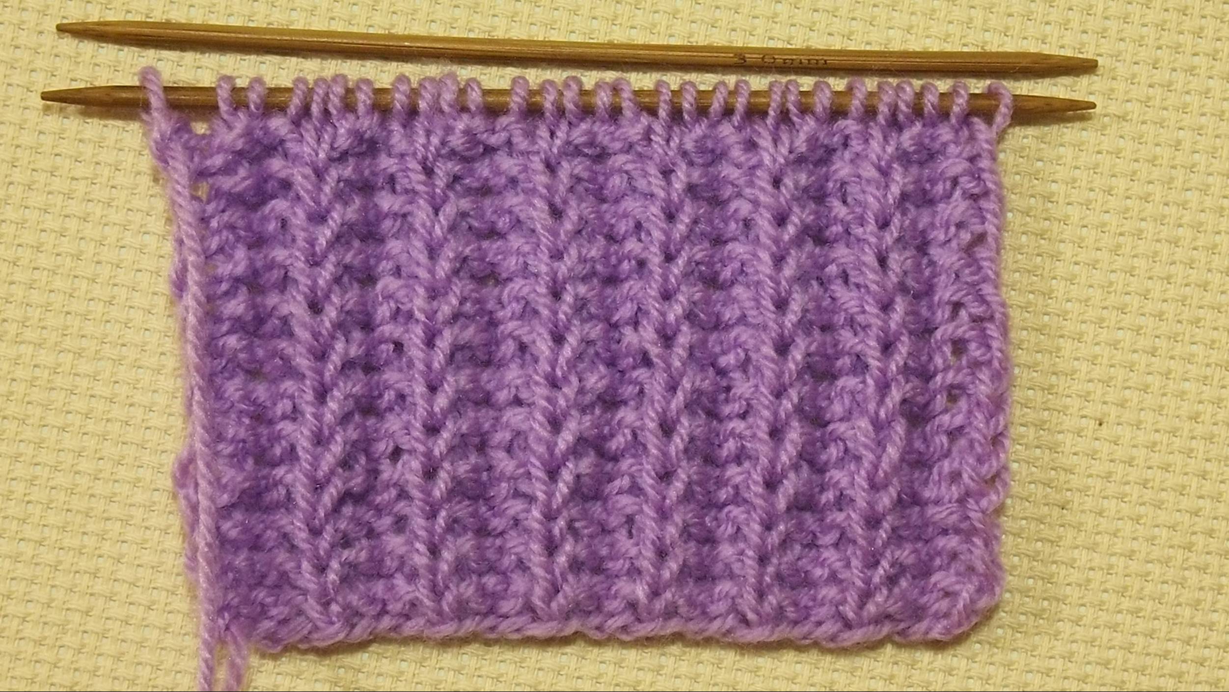 Двусторонняя резинка патронташ. Как связать резинку спицами. ПРОСТО! Урок 89 elastic with spokes смотреть онлайн