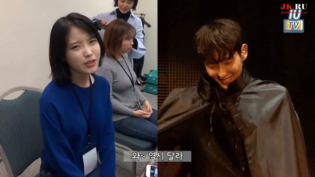 RUSSUB Встреча Хе Су и Ван Со_IU TV ‘24 STEPS’ In Taiwan