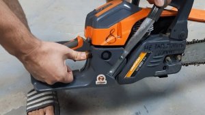 Бензиновая пила DAEWOO DACS5820XT подготовка к работе