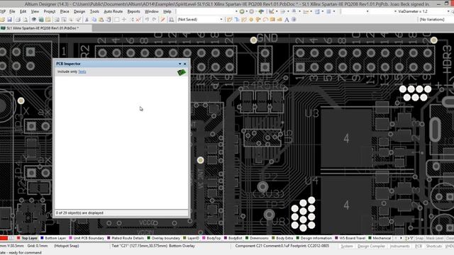 PCB Filter e Inspector - Altium Designer 14.3 смотреть онлайн