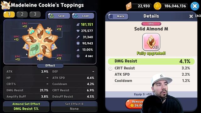 Madeleine Cookie | LIGHT BUFF | Topping Guide | Best Toppings | Cookie Run Kingdom смотреть онлайн