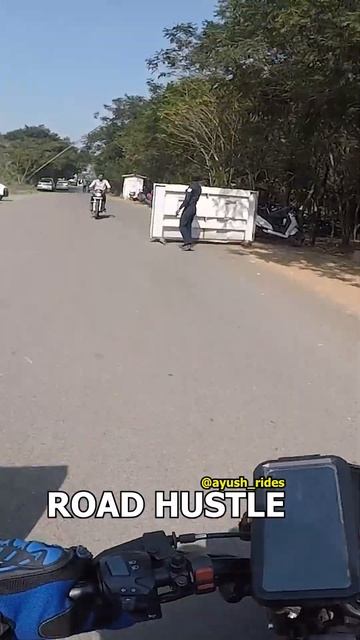Riding in India be like | Real Road Hustle #shorts смотреть онлайн