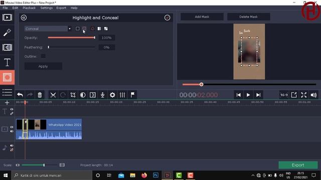 Tutorial Cara Blur Video Di App MVE ( Movavi Video Editor Plus ) смотреть онлайн
