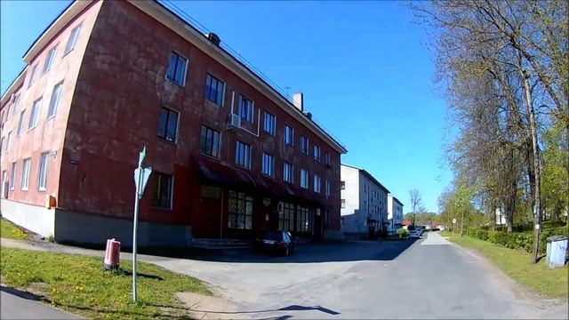 Эстония Кохтла-Нымме тихая и уютная глушь