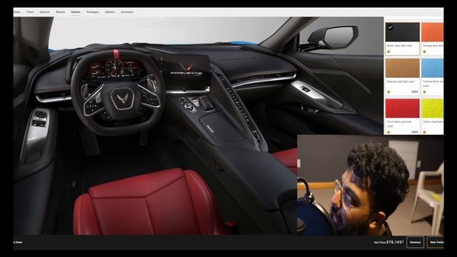Best Spec For The 2023 C8 Corvette! смотреть онлайн