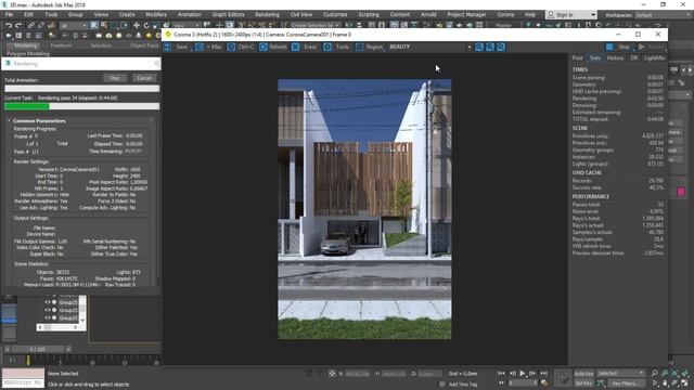 3DS MAX RENDERING CORONA SERIES #1 NIGHT SCENE & DAY SCENE EXTERIOR PART 9 смотреть онлайн