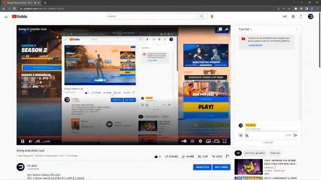 Being A Fortnite God смотреть онлайн