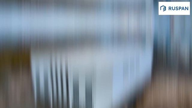 Производственно-складской комплекс с АБК из сэндвич-панелей РУСПАН смотреть онлайн