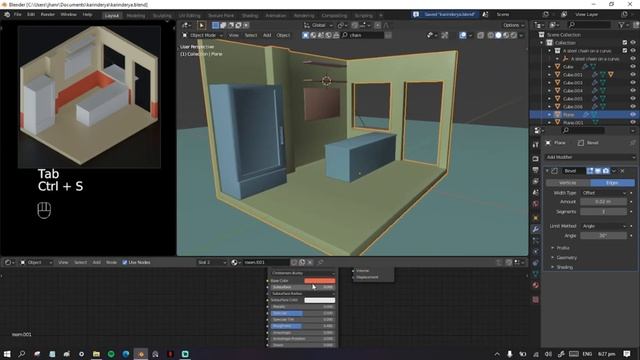 Blender 2.92 - Cafeteria/Karinderya (TimeLapse) with commentary смотреть онлайн