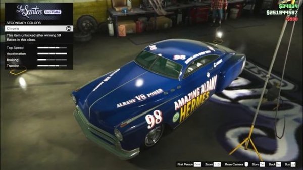 Fabulous Hudson Hornet (Doc Hudson) Build in GTA 5 Online