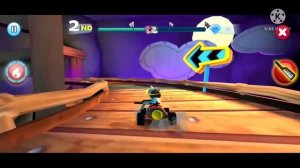 Disney All Stars Racing Della Duck Gameplay