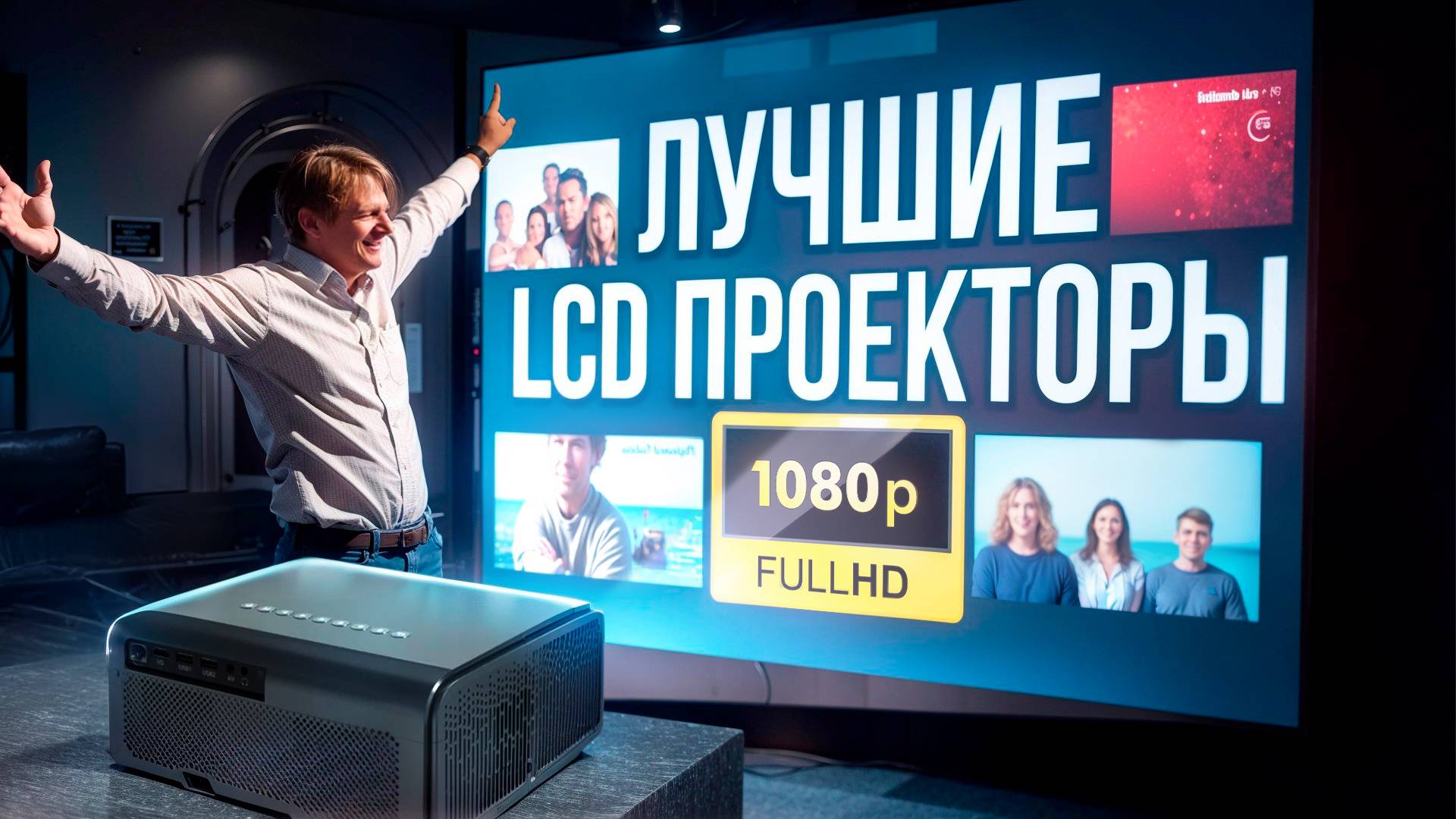 Лучшие LCD проекторы для дома! Рейтинг проекторов с разрешением Full HD в 2025 году. смотреть онлайн
