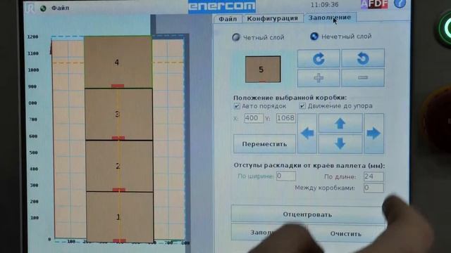 Ролик паллетайзер смотреть онлайн