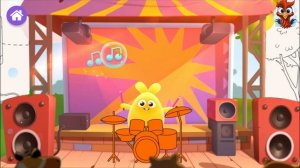 Игра "Рисовайка - музыкальные инструменты", Развивающая игра для детей.