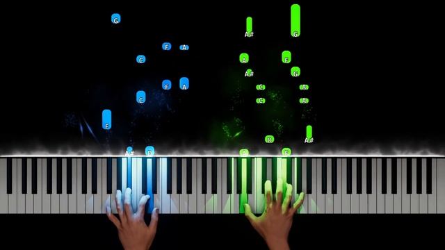 The Script - Hall of Fame Piano Tutorial смотреть онлайн