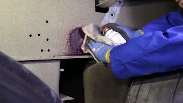 Crack Testing Dye Penetrant Flaw Identification Kit Demo Video