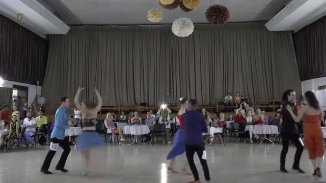 Copa de Oro 2018 - Parejas Salsa Cubana - Intermedios финал 2 - Ракурс 2 смотреть онлайн
