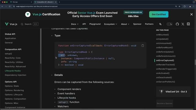 60.1.-Handle-Uncaught-JavaScript-Errors-in-Vuejs-with-onErrorCaptured-Hook смотреть онлайн