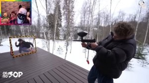 Влад А4 - Попробуй НЕ ИСПУГАТЬСЯ Челлендж - Обзор На Позор! / Сантехник / Реакция