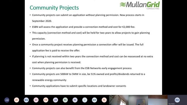 New Grid Connection Process ECP 2   Briefing For Communities